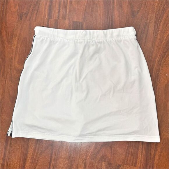 Varley Patrick Tie Waist Skort White Black Stripe Sides Athletic Golf Women’s S - Picture 10 of 12